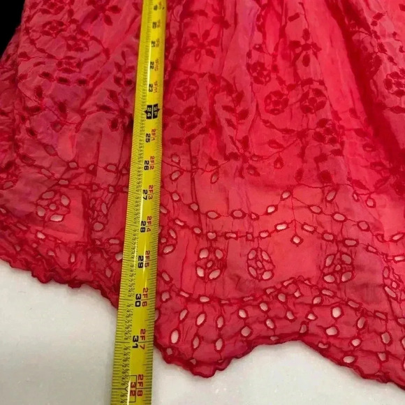 NWT Adele Fado Cotton Blouse Top Sz EU40 US L Eyelet Accents Cowl Neck ITALY - Picture 10 of 12